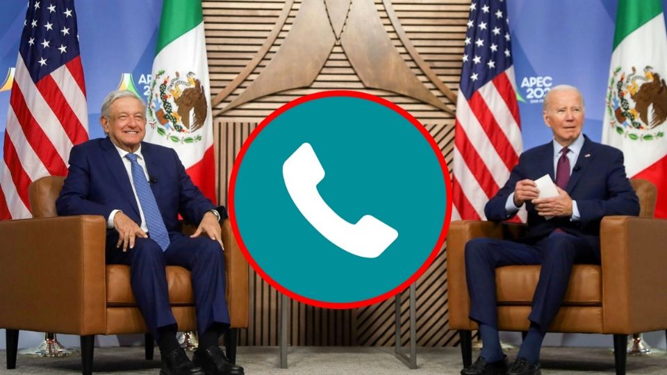 AMLO y Joe Biden, presidentes de México y Estados Unidos.