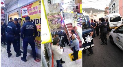 Detienen a 3 hombres por cobrar “derecho de piso” en el mercado Miguel Hidalgo | VIDEO