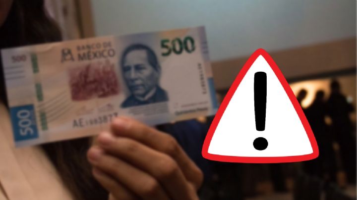 ¿Recibiste un billete de 500 pesos? ¡Abusado!