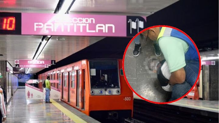 Metro, Estación Pantitlán: Rescatan a bebé que estuvo a punto de asfixiarse