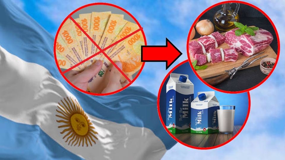 Argentina: Leche y carne en lugar de salarios; así es el nuevo decreto de Milei