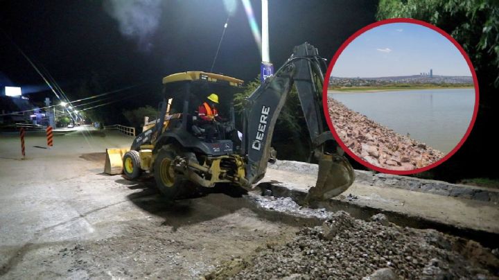 Así construyen los ductos para llevar agua tratada a presa del Palote