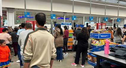 ¡Largas filas! leoneses realizan compras de última hora en supermercados y plazas