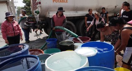 Desabasto de agua en México; 1 millón de casas dependen de pipas