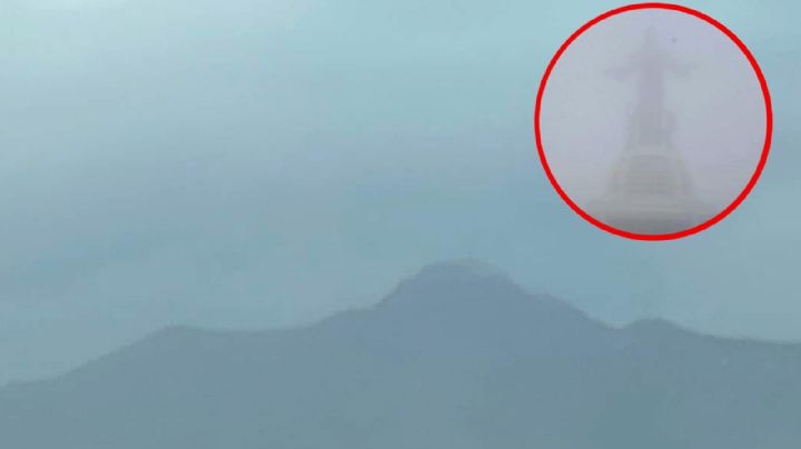 Amanece Cristo Rey con densa neblina en Navidad | FOTOS