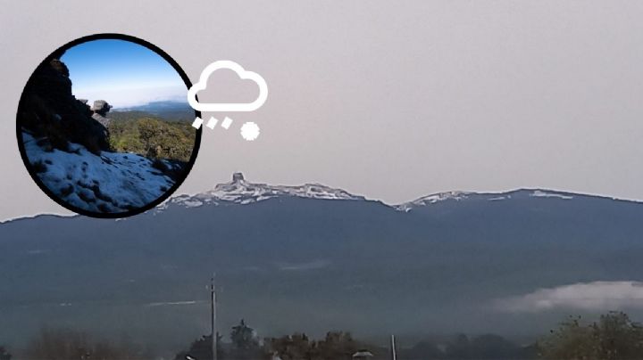 FOTOS: Cae primera nevada invernal en el Cofre de Perote en Veracruz