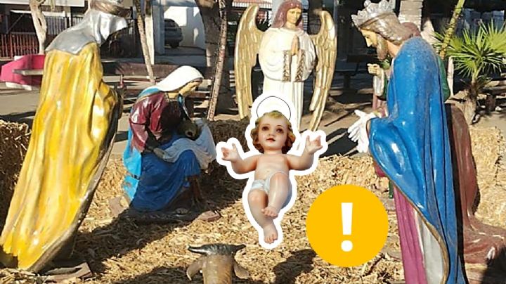 ¡Sacrilegio! Se roban a “Niño Dios” del nacimiento en Guasave y Chilpancingo