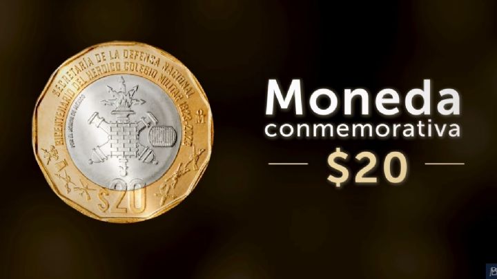 Así es la moneda de 20 que te dejará 3,500,000 pesos debajo del árbol de Navidad