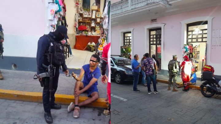 Meseros del Centro Histórico de Veracruz frustran asalto contra turista