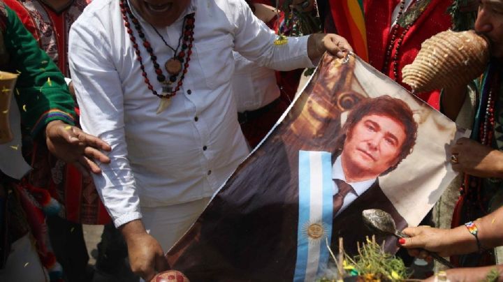 ¿Qué predicen los chamanes para Javier Milei en 2024?