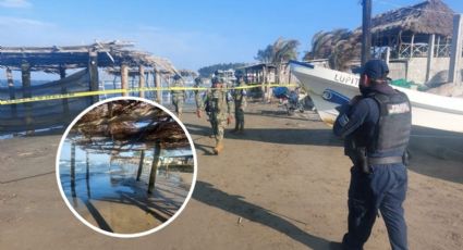 Frente a turistas, mar de Veracruz arroja cadáver a playa de Antón Lizardo, Alvarado