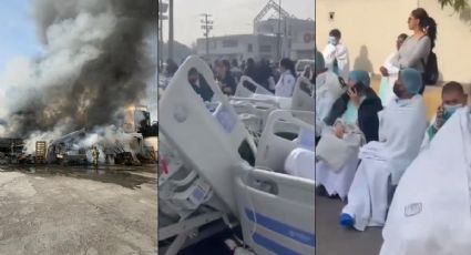 Voraz incendio en Tijuana provocó evacuación de 455 personas de clínica 20 del IMSS | VIDEO