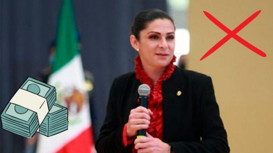 Ana Guevara como la más corrupta