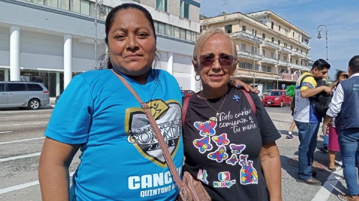 Respeto, igualdad e inclusión: personas con discapacidad marchan en Veracruz