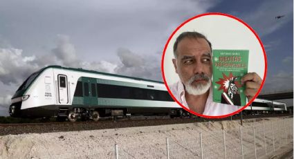 Tren Maya, sin pasajeros, revive en enero: así lo vivió caricaturista