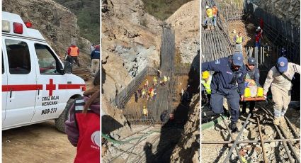 Otro colapso en la Real del Monte-Huasca, un trabajador muerto y varios heridos | VIDEO
