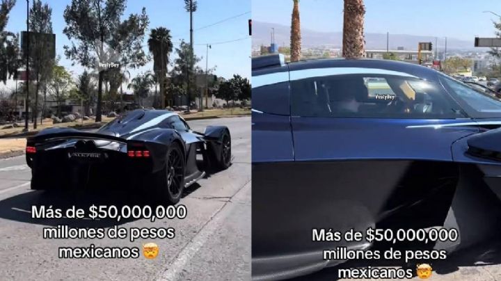 Los lujos de León: ¿Qué hace un Aston Martin Valkyrie de casi 60 millones de pesos aquí?