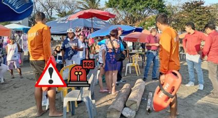 En Fin de Año, fallece joven de CDMX ahogado en playas de Veracruz