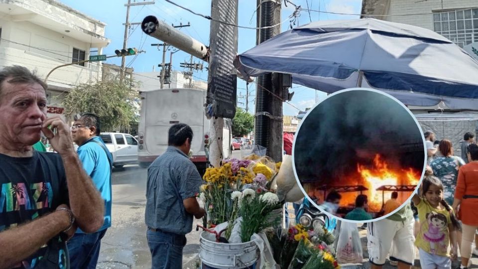 El incendio en la zona de mercados dejó más de 30 muertos