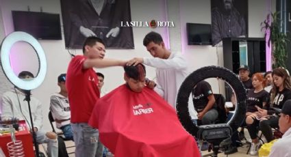 "Sacamos a chavos de Iztapalapa de las drogas y les enseñamos el oficio de la barbería"