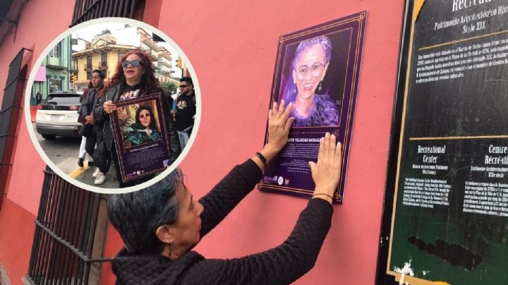 En Xalapa, feministas renombran simbólicamente calles del centro histórico