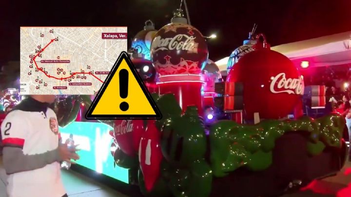 Por Caravana Coca - Cola, habrá 38 cortes viales este 6 de diciembre en Xalapa
