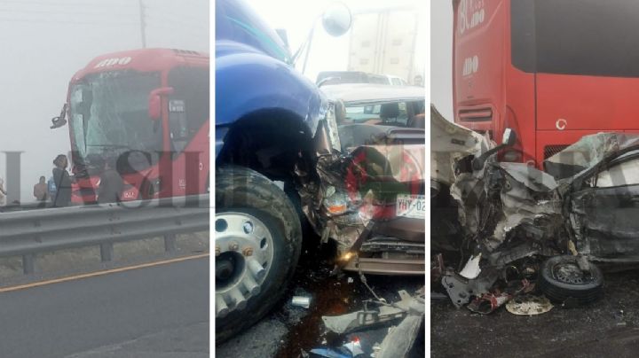 Lluvias provocan tres carambolas en las cumbres de Maltrata, hay heridos