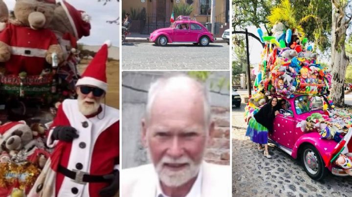 La Navidad no será la misma. El vochito con el que Colin Harnett alegraba San Miguel