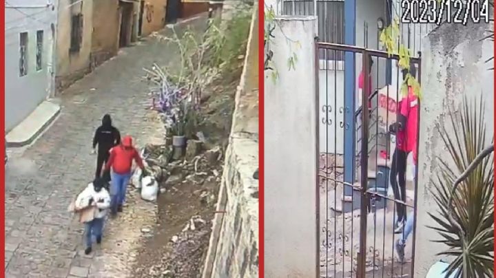 Se disfrazan de mensajeros para robar; están presos