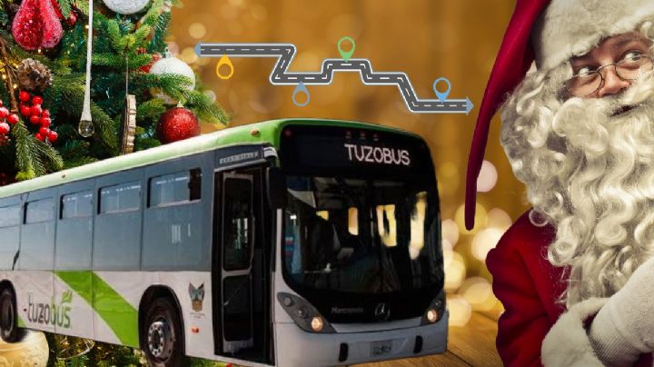 Alerta vial: Tuzobús recorta rutas de servicio por encendido de Árbol Navideño en Pachuca