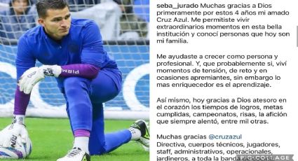 Jurado revela los momentos de tensión que vivió en Cruz Azul; así se despidió de los celestes