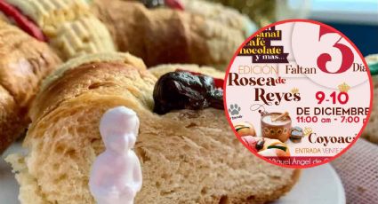 ¿Con ganas de rosca de reyes? En este festival podrás disfrutarla con chocolate y café