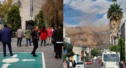 Así se escuchó el crujido del sismo en Puebla | VIDEO