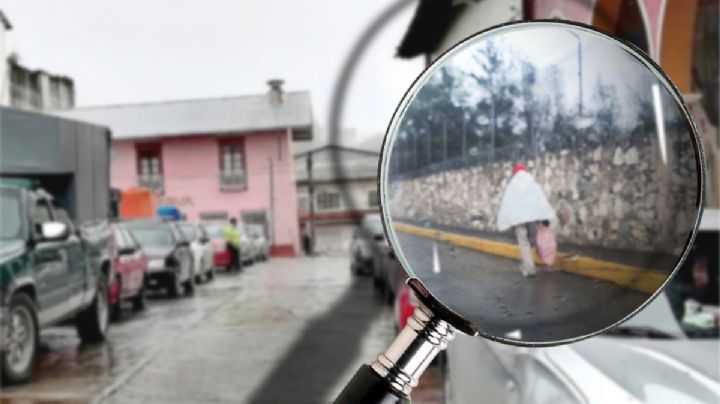 Vuelven viral a taquero hidalguense que pese a lluvia sale a vender con su canasta | FOTOS