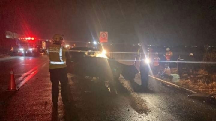 Por evitar asalto en la autopista de León- Aguascalientes, fallecen 3
