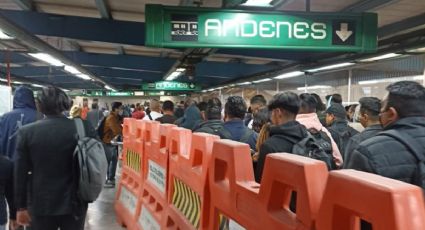 Colapsada la Línea 8 del Metro CDMX, con retrasos y aglomeraciones este 1 de febrero