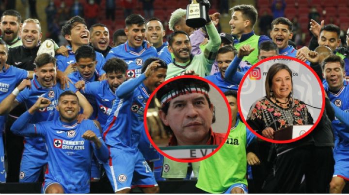 Cruz Azul: personajes de la política que se envuelven en la bandera de la máquina