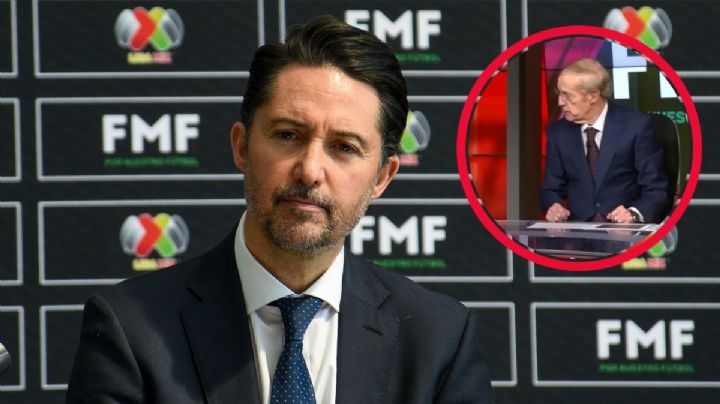 VIDEO: Así acorraló José Ramón Fernández a Yon de Luisa en Futbol Picante