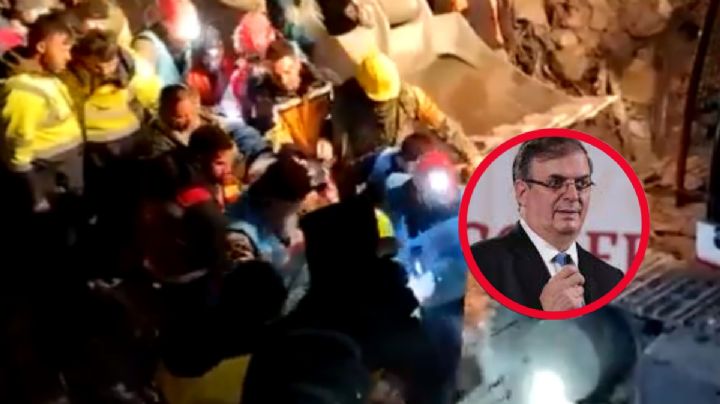 VIDEO: Rescatistas mexicanos en Turquía se anotan otro hit