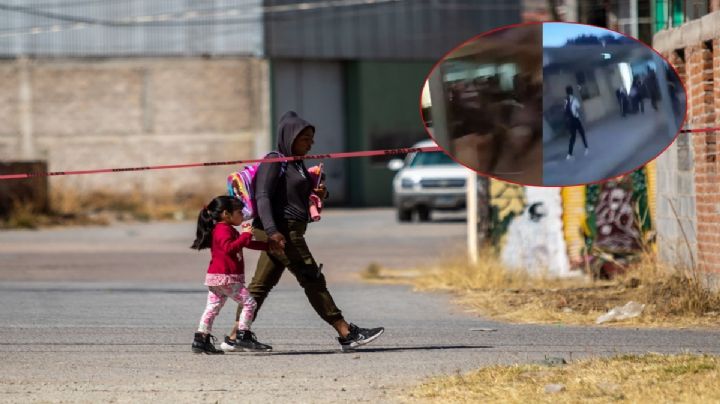 VIDEO: “¡Ay, ya me quiero ir!” niños lloran por escuchar balacera en Guaymas