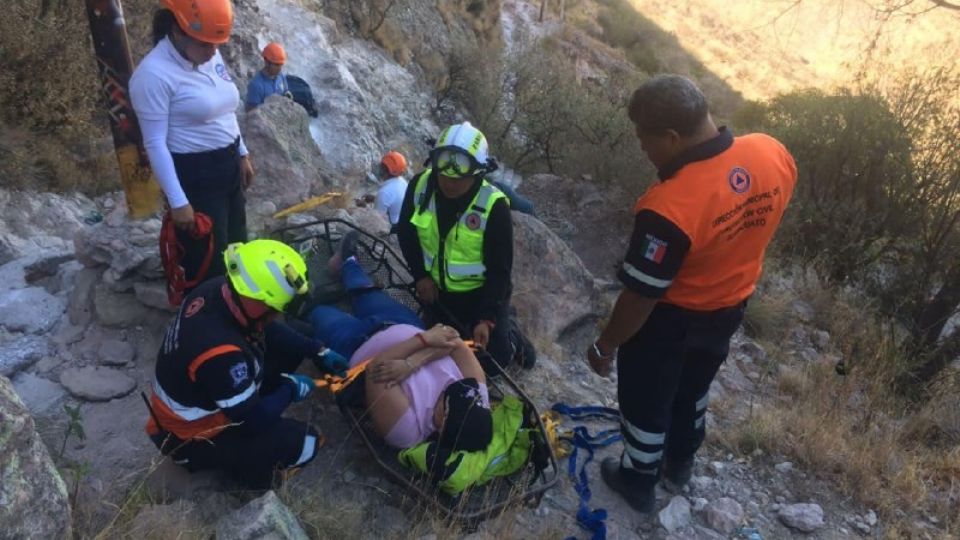 Apenas el lunes pasado, una leonesa tuvo que ser bajada en camilla y llevada a un hospital.