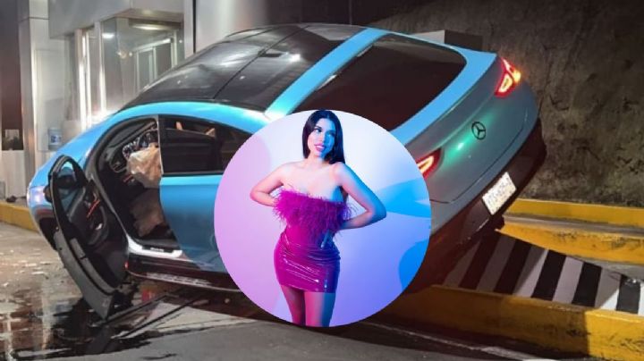 "Estoy muerta de miedo", Yeri MUA choca en su camioneta