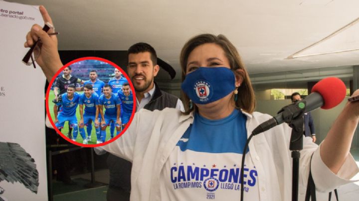 Xóchitl Gálvez: "Le he llorado al Cruz Azul más que a cualquier hombre en mi vida"