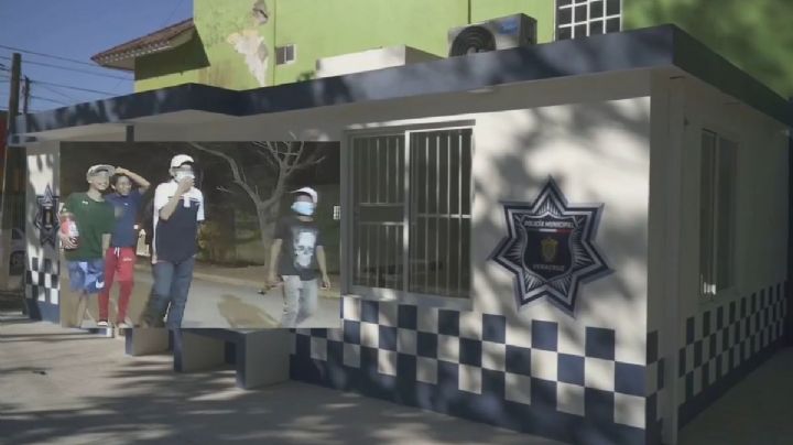 Ponen caseta de policias en colonia asolada por banda "Los Durazo"