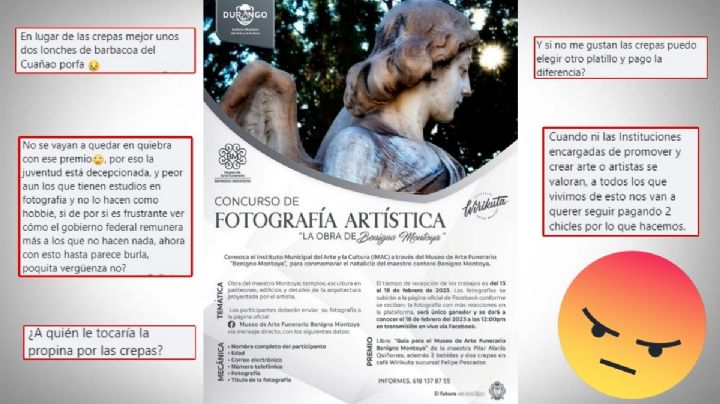 Gran concurso de foto artística; el premio: dos cafés y dos crepas