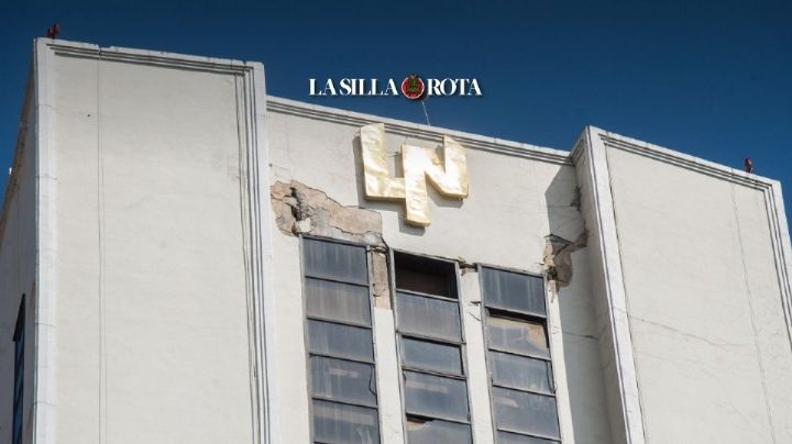 El edificio de la Lotería Nacional, cercado por reconstrucción... con 5 años de retraso