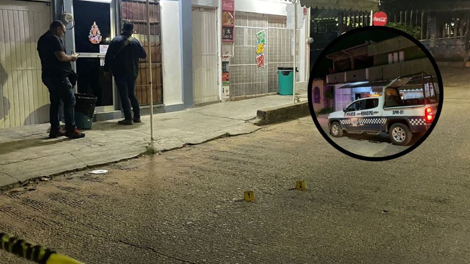 El sitio de taxis “Temoyo” fue atacado a balazos la noche de este lunes