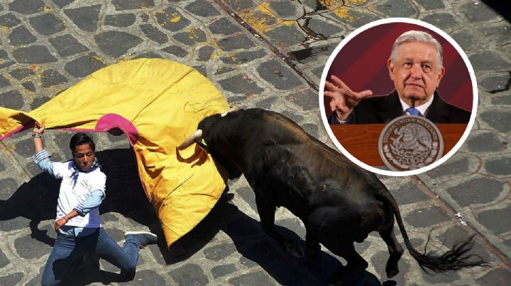 Es asunto de la alcaldesa de La Perla: AMLO por corridas de toros con niños