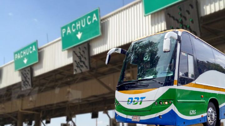 Pelea por el pasaje en la México-Pachuca provoca choque de autobús ODT