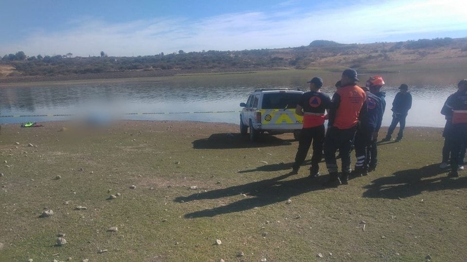 Después de casi 5 días, localizaron el cuerpo del ahogado en la Presa La Purpisima.